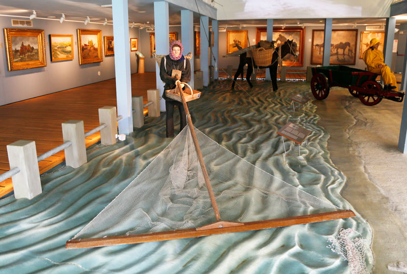 Museum NAVIGO in Oostduinkerke, Vlaanderen, Belgie