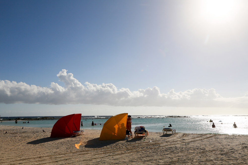 Strand top 5 Aruba: Baby Beach is ideaal voor gezinnen.