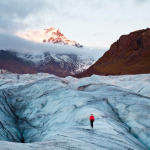 Svinafellsjokull gletsjer