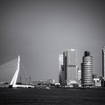 Skyline van Rotterdam, Nederland