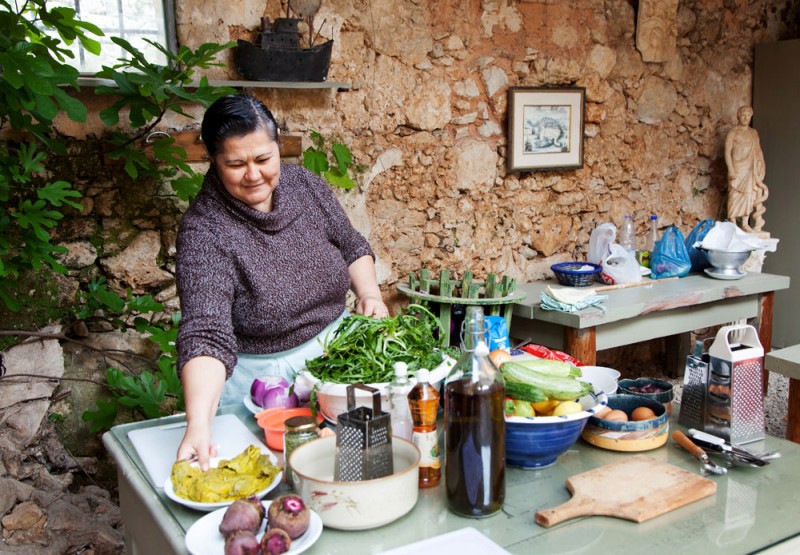 Vakantie Keta: Griekenland, kookles, workshop, koken, kookworkshop, Koula