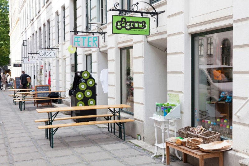 Winkelen in de Jægersborggade, Kopenhagen