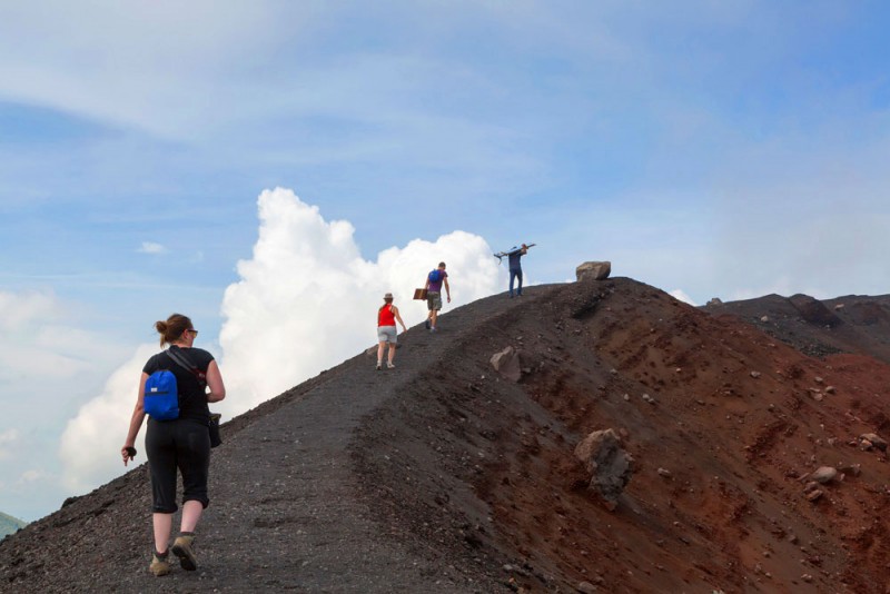 Cerro Negro vulkaan, rondreis Nicaragua