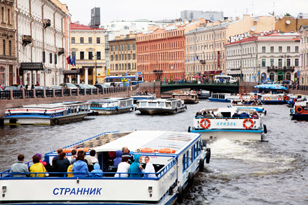 Stedentrip St. Petersburg, Rusland: rondvaart door de stad