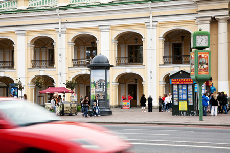 Stedentrip St. Petersburg, Rusland: het oude handelscentrum Gostiny Dvor