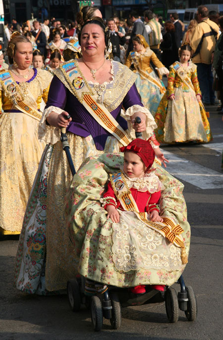 Valencia, Spanje, Las Fallas festival
