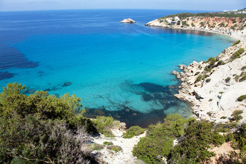 Ibiza Spanje eiland Cala d'Hort