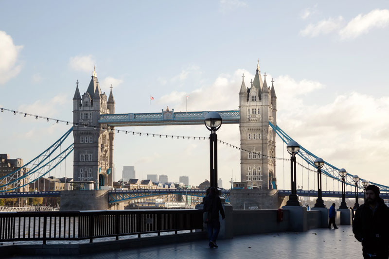Hotspots in London: Tower Bridge, city trip, must sees, England