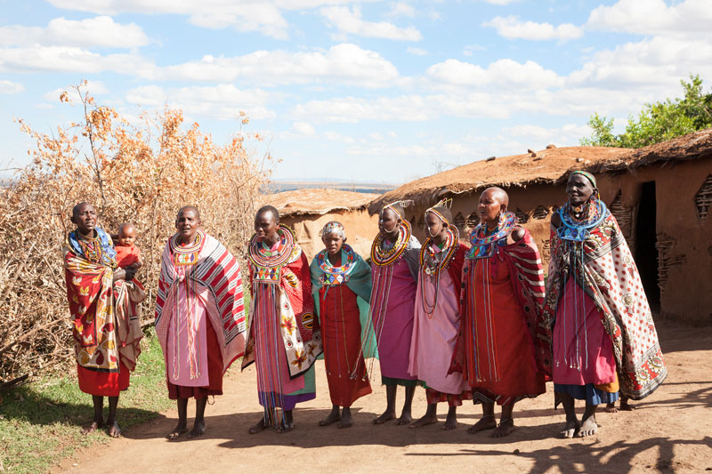 Masia Mara, Maasai, Kenia