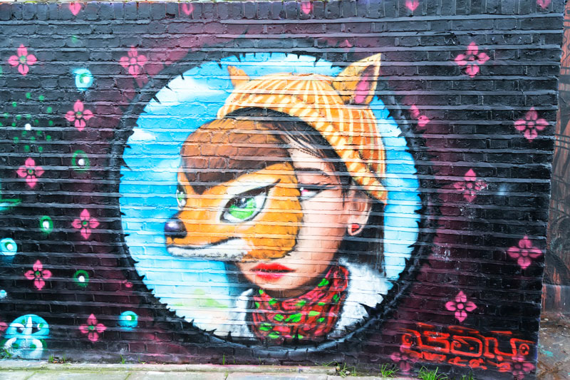 Hotspots stedentrip Londen Engeland bezienswaardigheden streetart street art