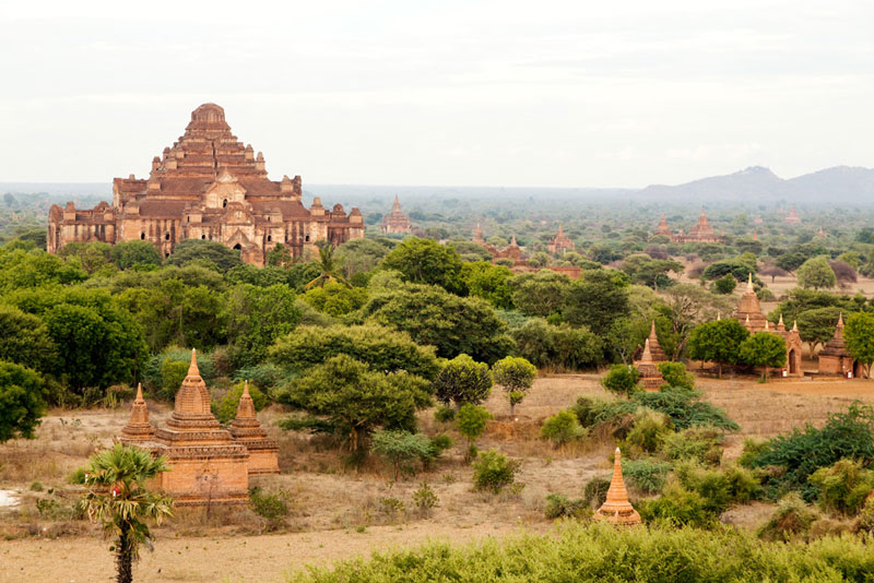 Tempels van Bagan, Myanmar