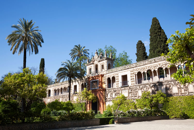 Visit Los Reales Alcázares during a city trip to Sevilla, Spain, A zen place in Seville: the gardens of Los Reales Alcazáres