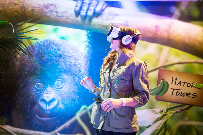 Matoke tours met de Virtual Gorilla op de Vakantiebeurs