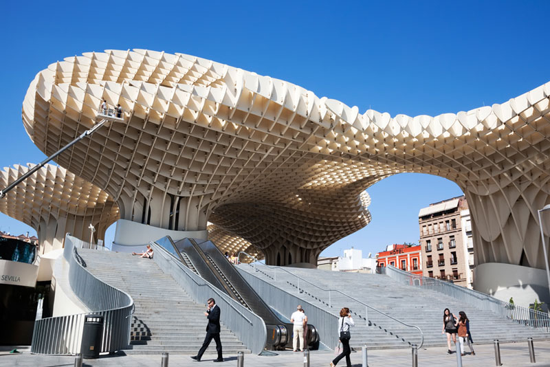 City trip Seville: the much talked about Metropol Parasol, Sevilla, Spain