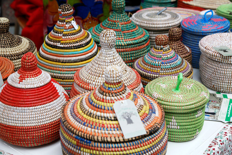 Yada Yada market op het Hembrugterrein in Zaandam: moois uit Senegal bij Dakar Fashion & Arts