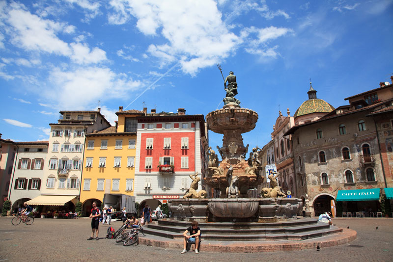 Fietsen in Italie: de sfeervolle stad Trento
