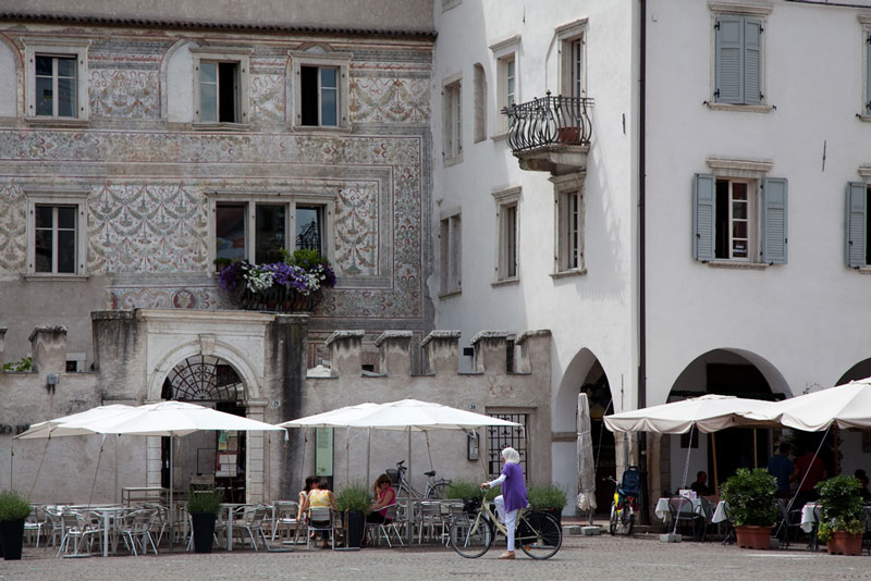 Fietsen in Trentino, Italie: de sfeervolle stad Trento