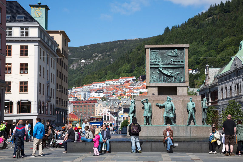 Bergen, Noorwegen: heerlijke slenterstad waar je ook goed kunt winkelen.
