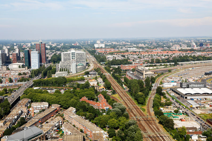 Stedentrip Den Haag: uitzicht over de stad vanuit The Penthouse 