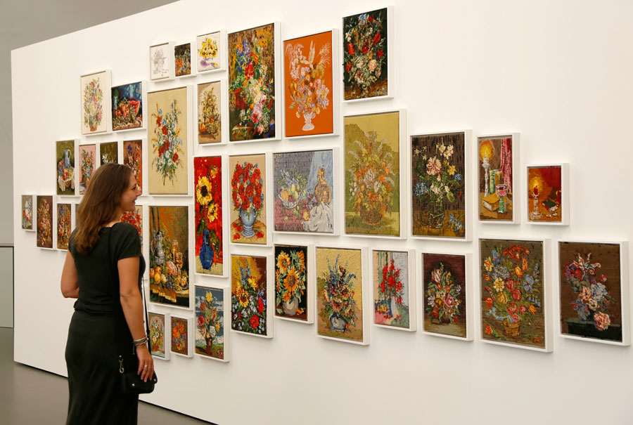 Stedentrip Zwolle: museum De Fundatie met de tentoonstelling Embroidery Show van Rob Scholte