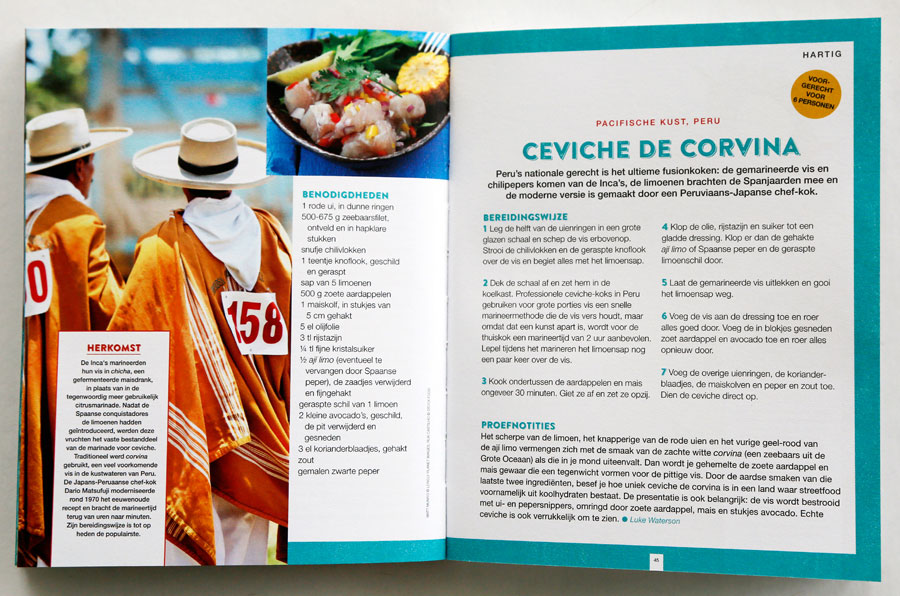 Lonely Planet - Beste Street Food ter Wereld kookboek: de ceviche