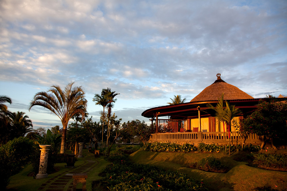 Het luxe Bagus Jati Resort op Bali, Indonesie