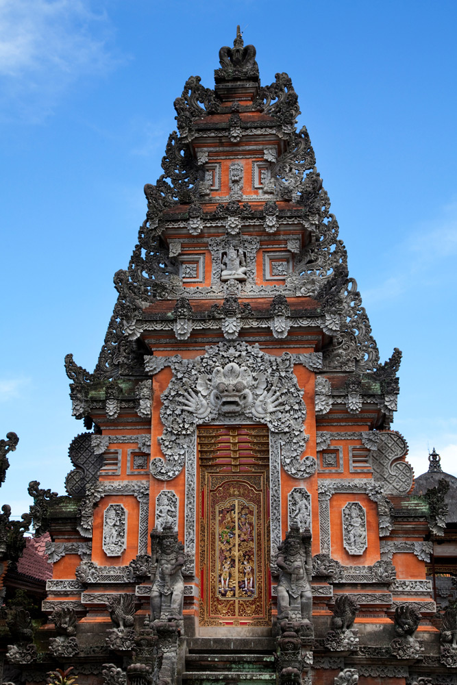 Een van de vele tempels op het eiland: Batubalan