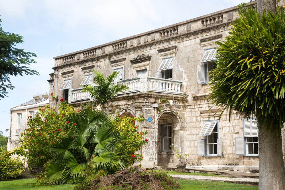 Lesje cultuur bij het Codrington College op Barbados