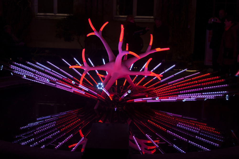 Amsterdam Light Festival, een jaarlijks terugkerend festival met licht-sculpturen