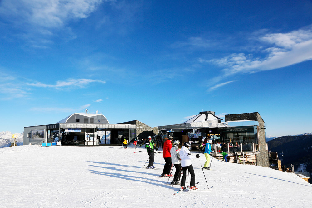 Wintersport in Skicircus Saalbach Hinterglemm Leogang Fieberbrunn