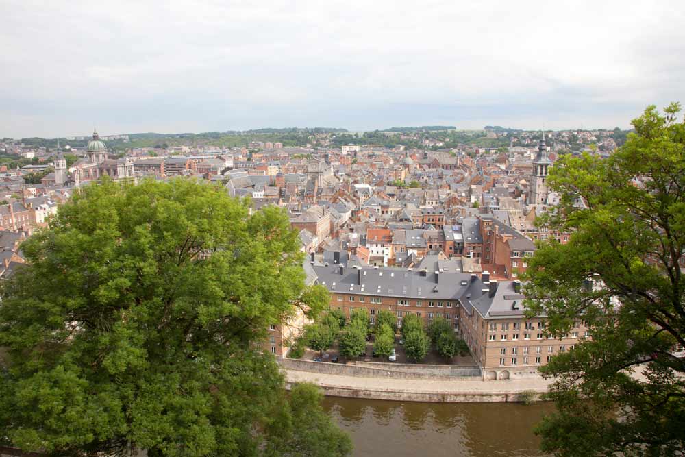 Uitzicht over Namen vanaf de Citadelle, Stedentrip Namen, Belgie, bezienswaardigheden, hotspots, restaurants