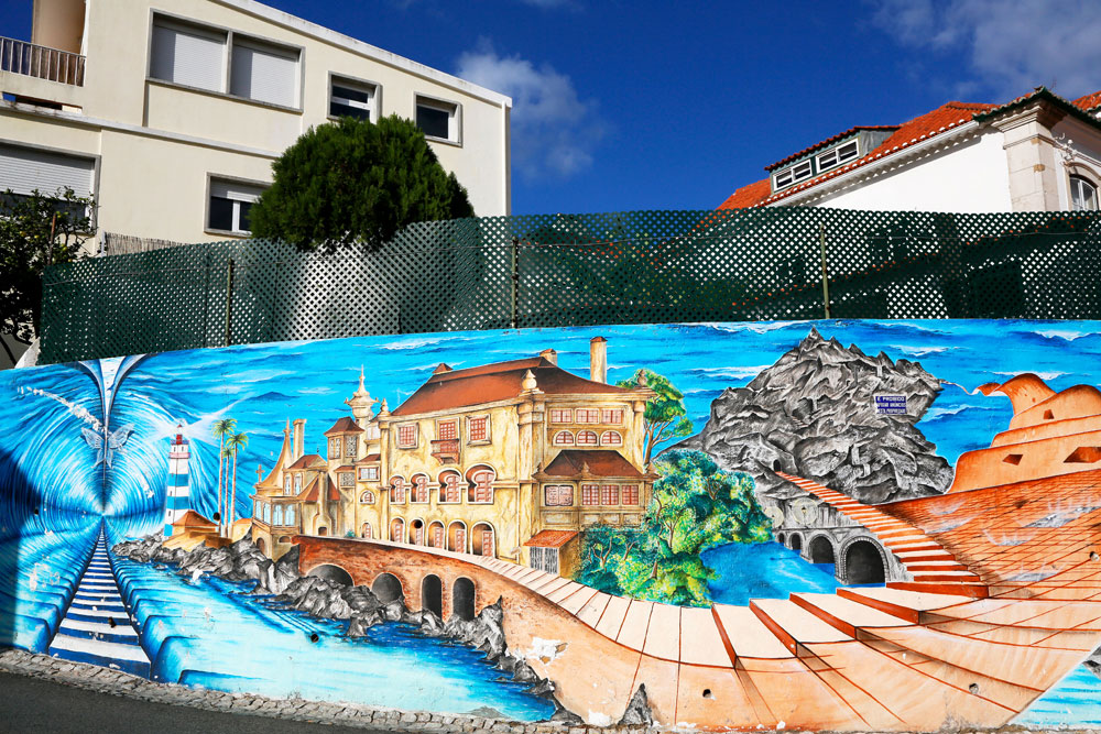 Street Art in Cascais, Portugal