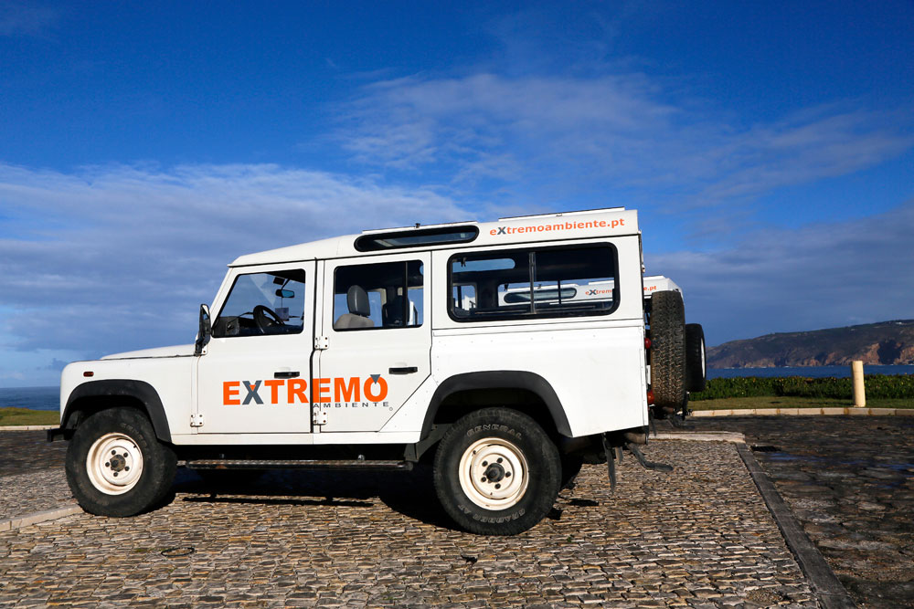 Op jeepsafari met Extremo Ambiente in het natuurpark Cascais-Sintra, jeep safari