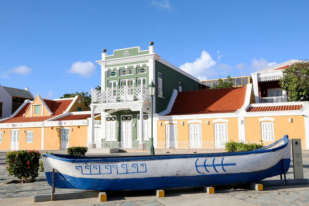 vakantie Aruba De historie van Aruba is nu te zien in dit koloniale huis van de familie Ecury in Oranjestad.