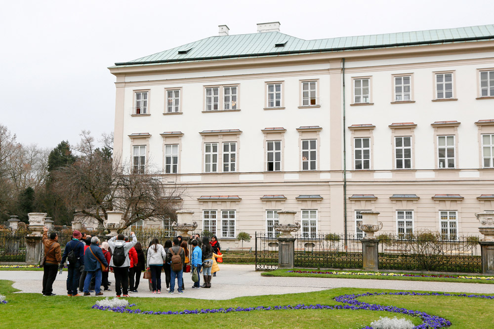 Bezienswaardigheden Salzburg: slot Mirabell