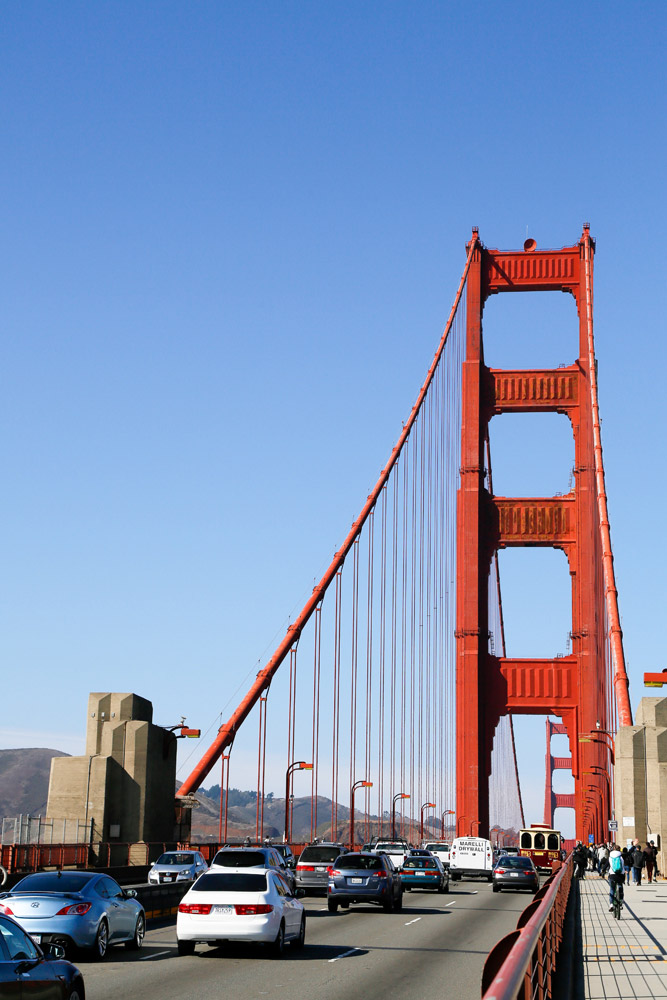 Het icoon van de stad San Francisco: de Golden Gate Bridge