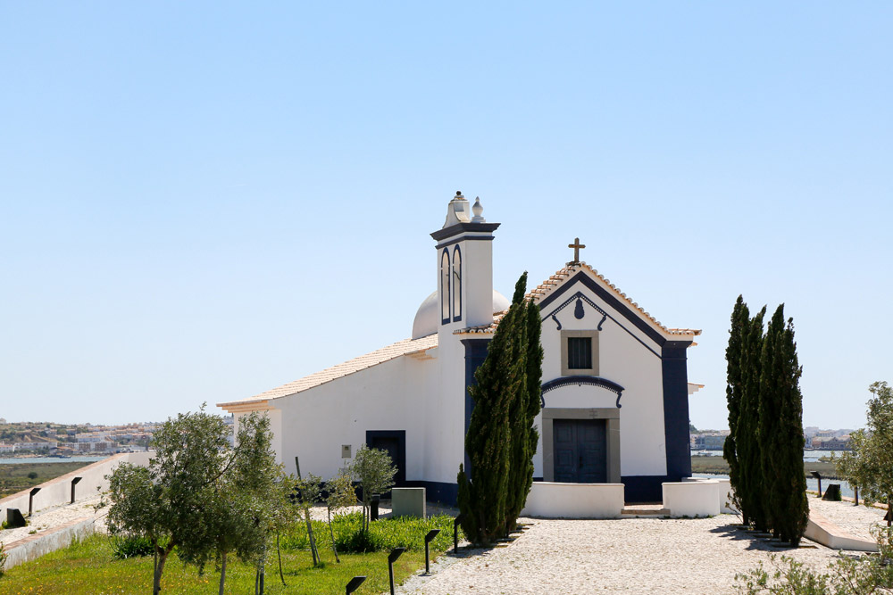 Een kapel in Castro Marim, Algarve, Portugal