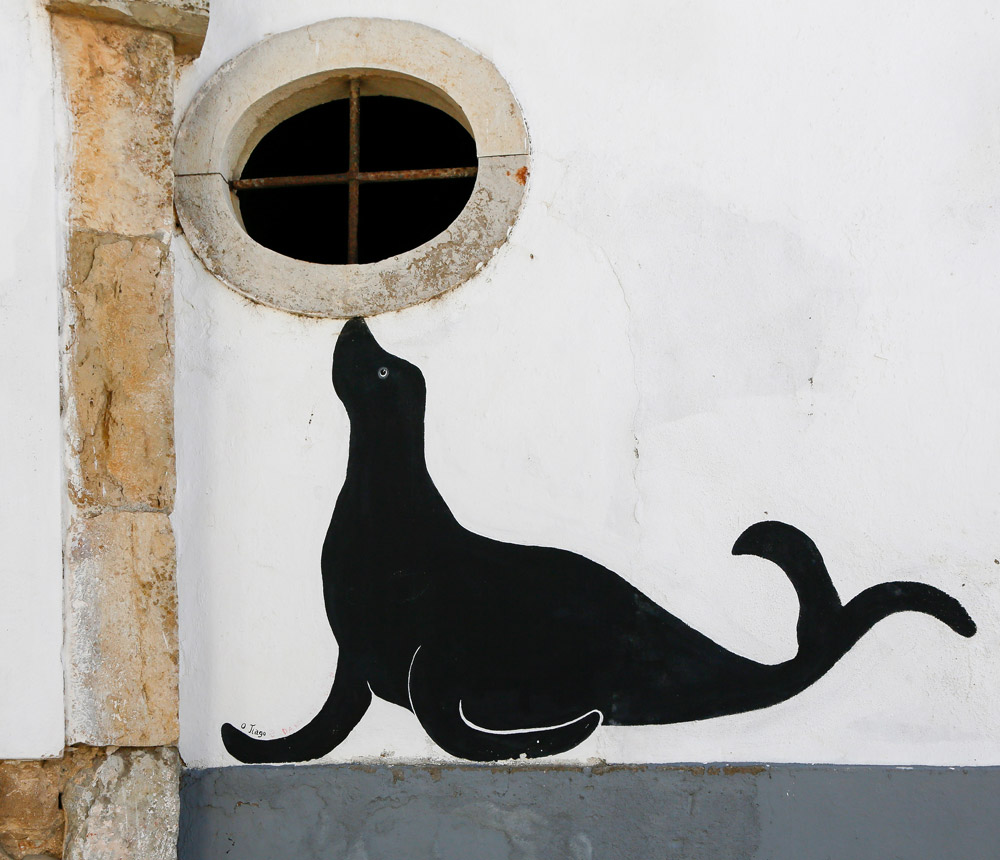 Street art in Faro, Algarve, Portugal