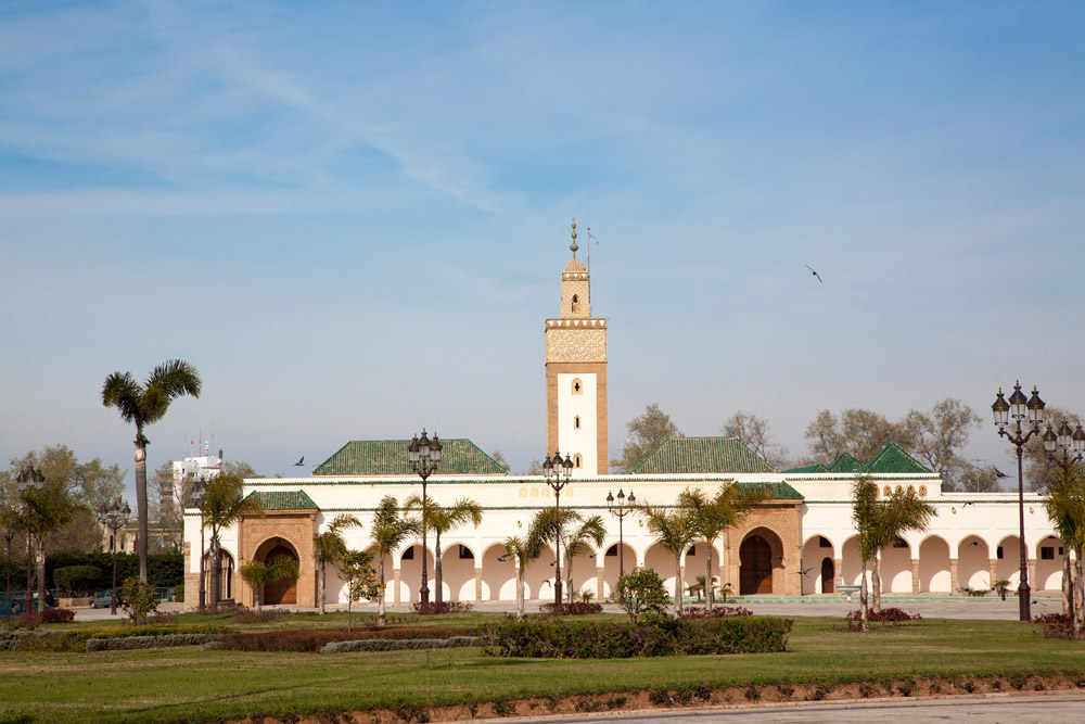 Het koninklijk paleis in Rabat, Rondreis Marokko, koningssteden, camperrondreis,