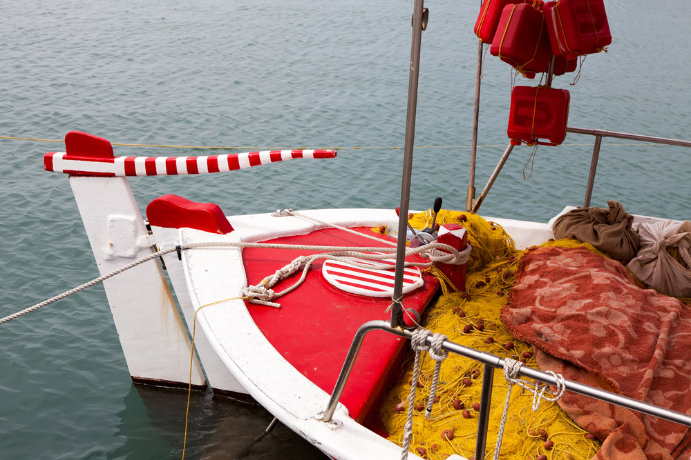 Vissersboot op Kreta, vakantie rondreis Kreta, Griekenland