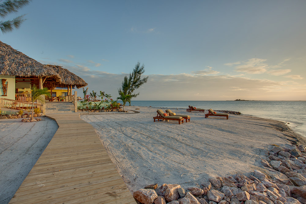En zo eindigt een perfecte dag op een privé-eiland in Belize