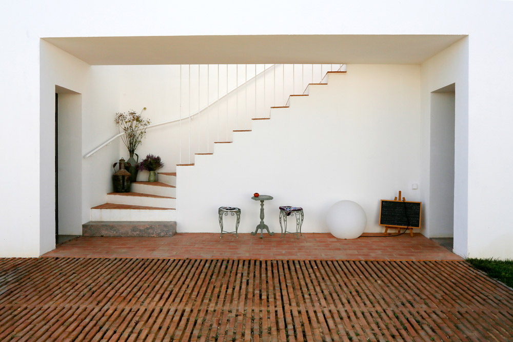 Architectenbureau PAr veranderde het oude huis in een designhotel, designhotel Algarve Portugal