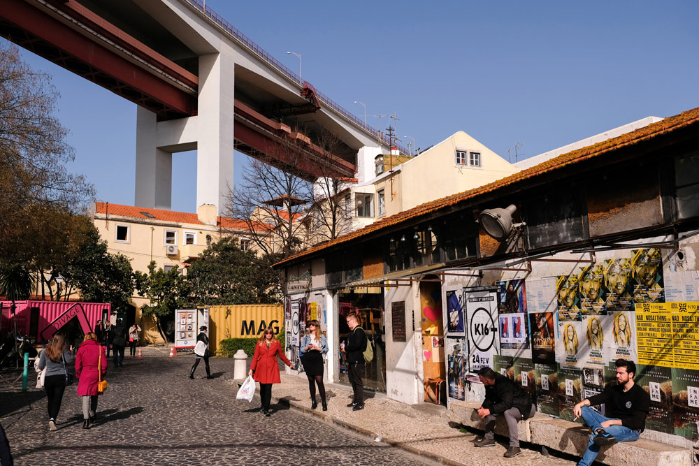 Hippe hotspot in Lissabon: LX factory Stedentrip Lissabon, Portugal, trendy hotspots, bezienswaardigheden
