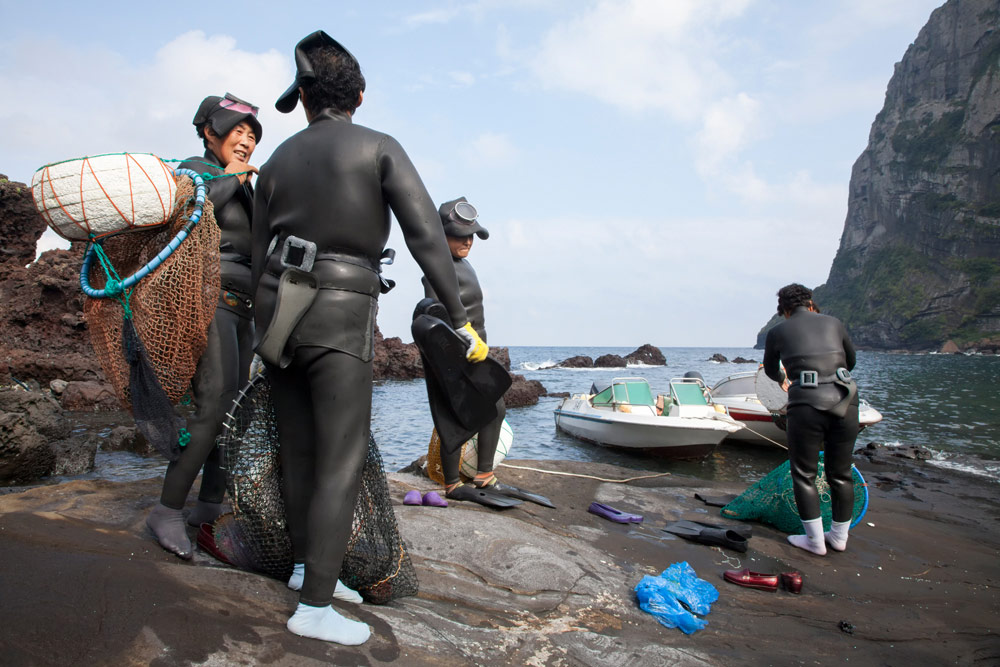 De duikende vrouwen van Jeju eiland, Rondreis Zuid-Korea, bezienswaardigheden, hotspots