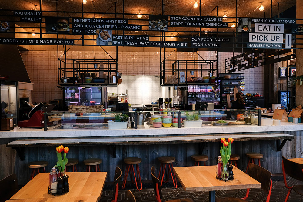 Lekker landelijk: restaurant The Barn op de Zuidas in Amsterdam
