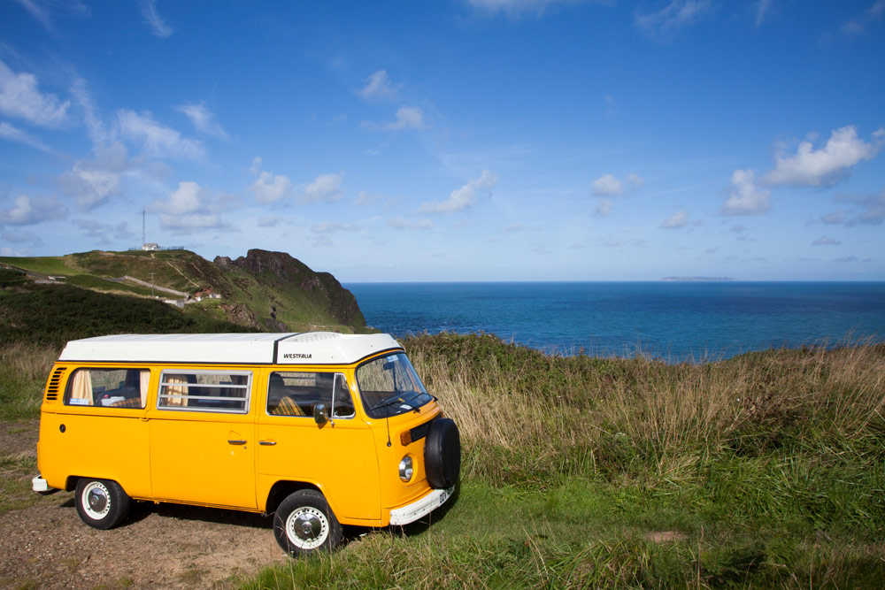 crisis Scherm Ook Devon: met een vintage VW-busje langs de Engelse kust - Kim van Dam