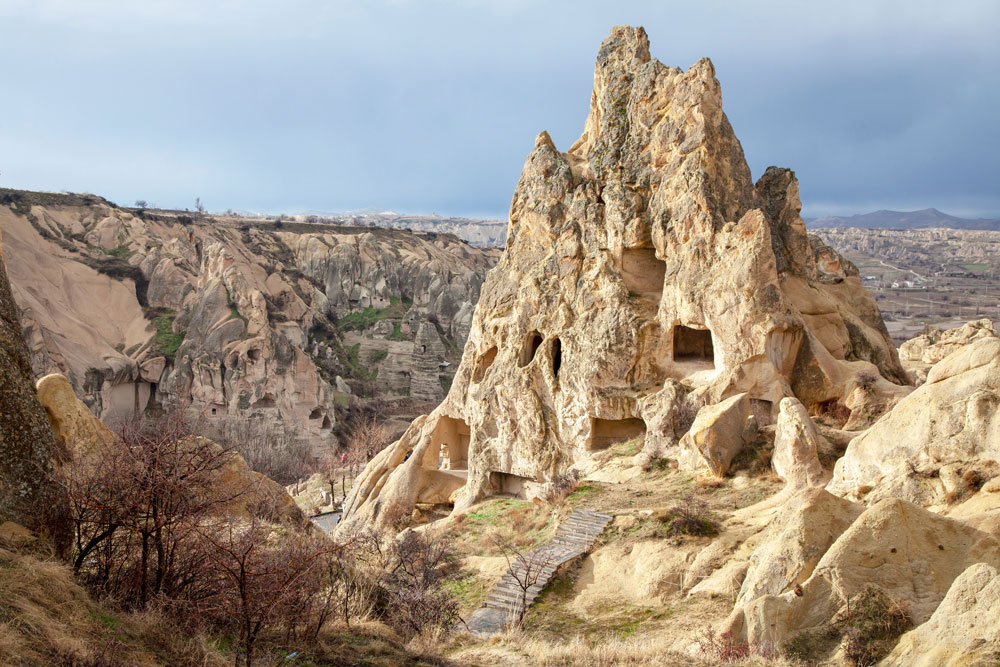 Vakantie Turkije: UNESCO hotspot Goreme in Cappadocie - goedkope vakantie Turkije - rondreis van Antalya naar Cappadocie - visum Turkije 