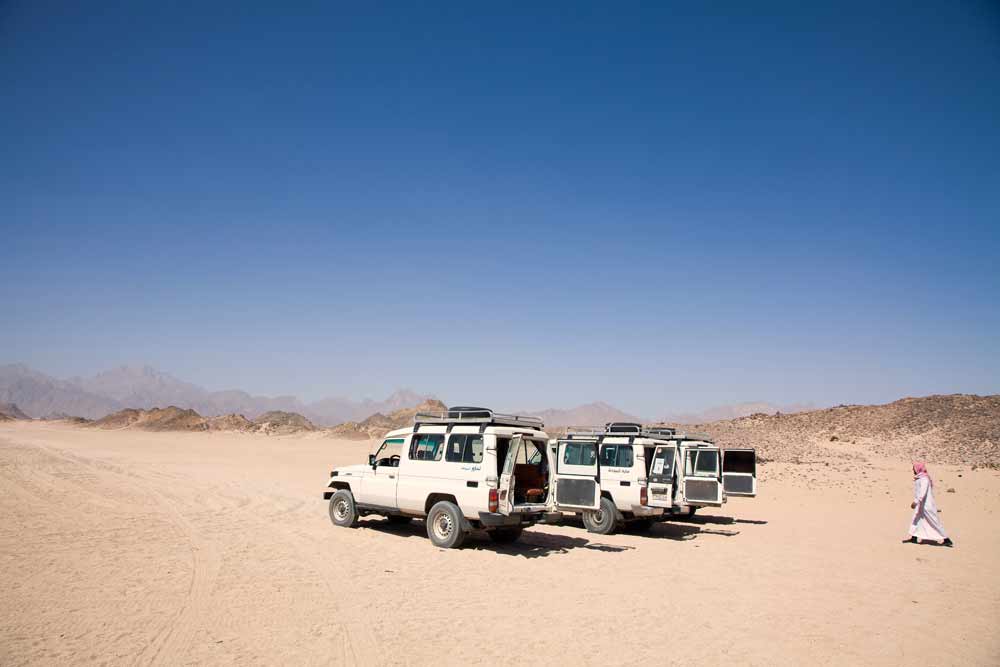 Een jeeptocht door de woestijn: top excursie vanuit Hurghada Vakantie Egypte, bezienswaardigheden rondom Hurghada, visum Egypte aanvragen