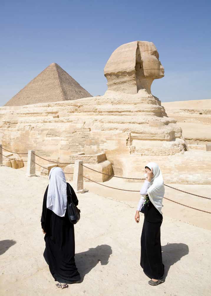 Een van de must see bezienswaardigheden in Egypte: de sfinx van Gizeh Vakantie Egypte, bezienswaardigheden rondom Hurghada, visum Egypte aanvragen