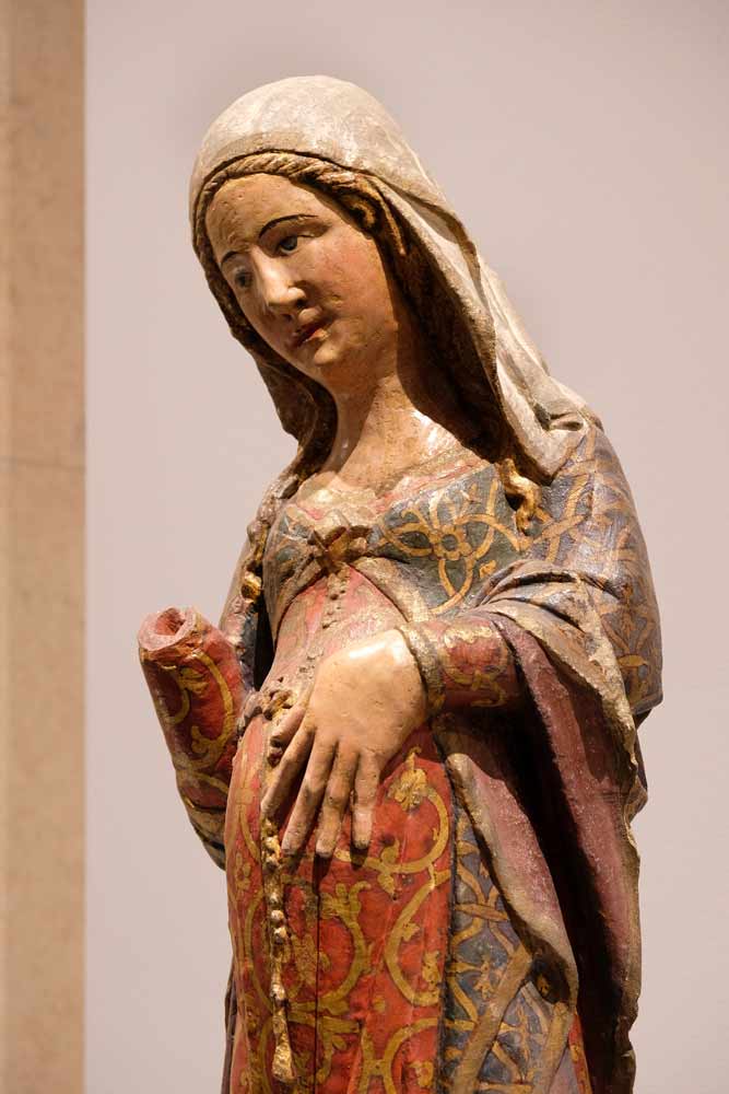 In Portugal wordt Maria vaak zwanger afgebeeld, Lissabon, Portugal, bezienswaardigheden, museum, musea, museums, kunst, straat art, 